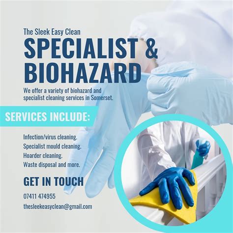 The Sleek Easy Clean - Bio Hazard & Specialist Cleaning